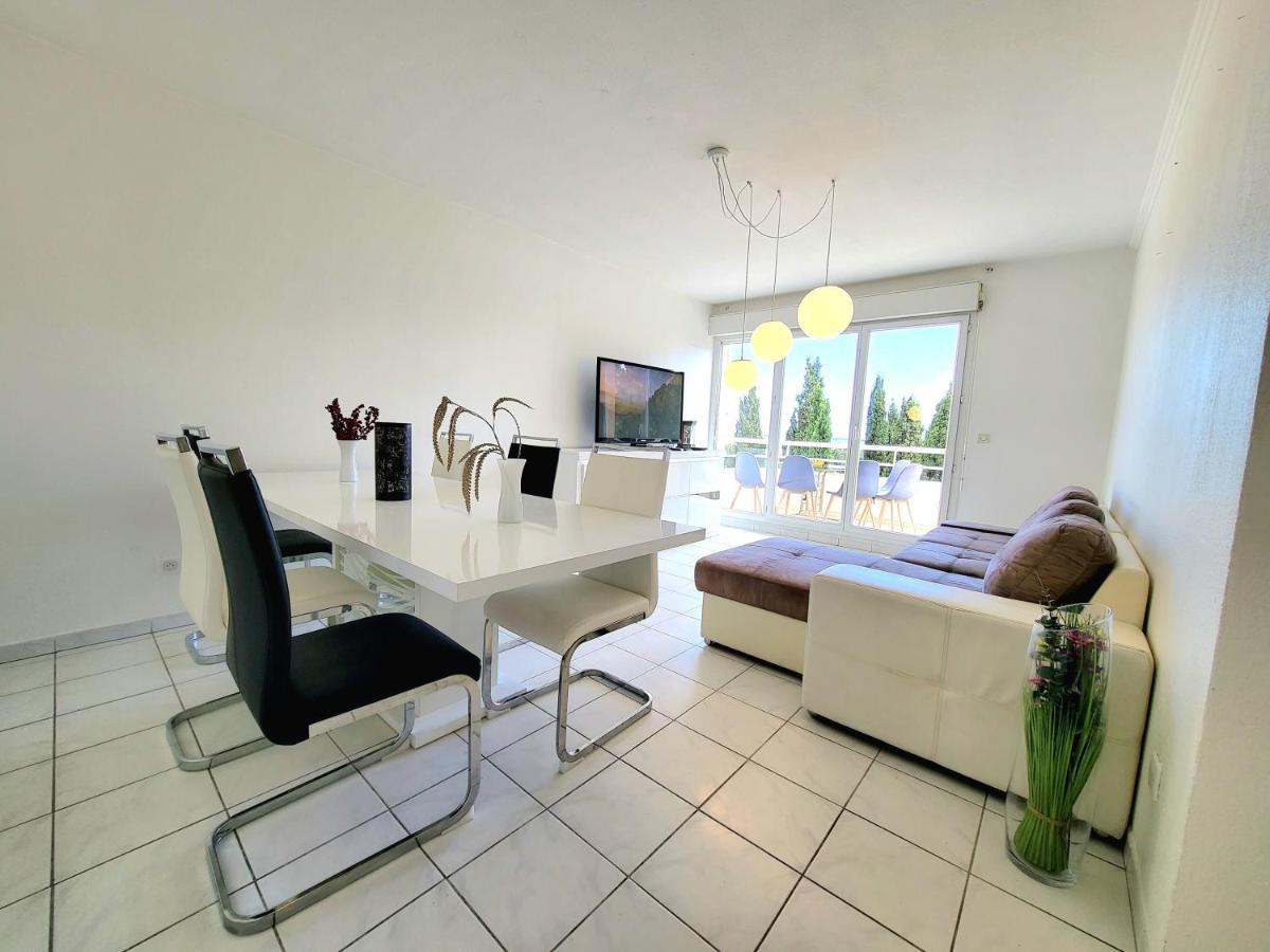 كان Appart Luxueux 3 Pieces, Piscine, Mer, Terrasse المظهر الخارجي الصورة