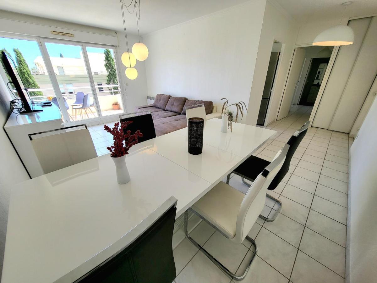 كان Appart Luxueux 3 Pieces, Piscine, Mer, Terrasse المظهر الخارجي الصورة